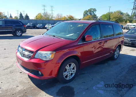 2011 Dodge Grand Caravan Crew z USA, uszkodzony, nr VIN 2D4RN5DG3BR674586